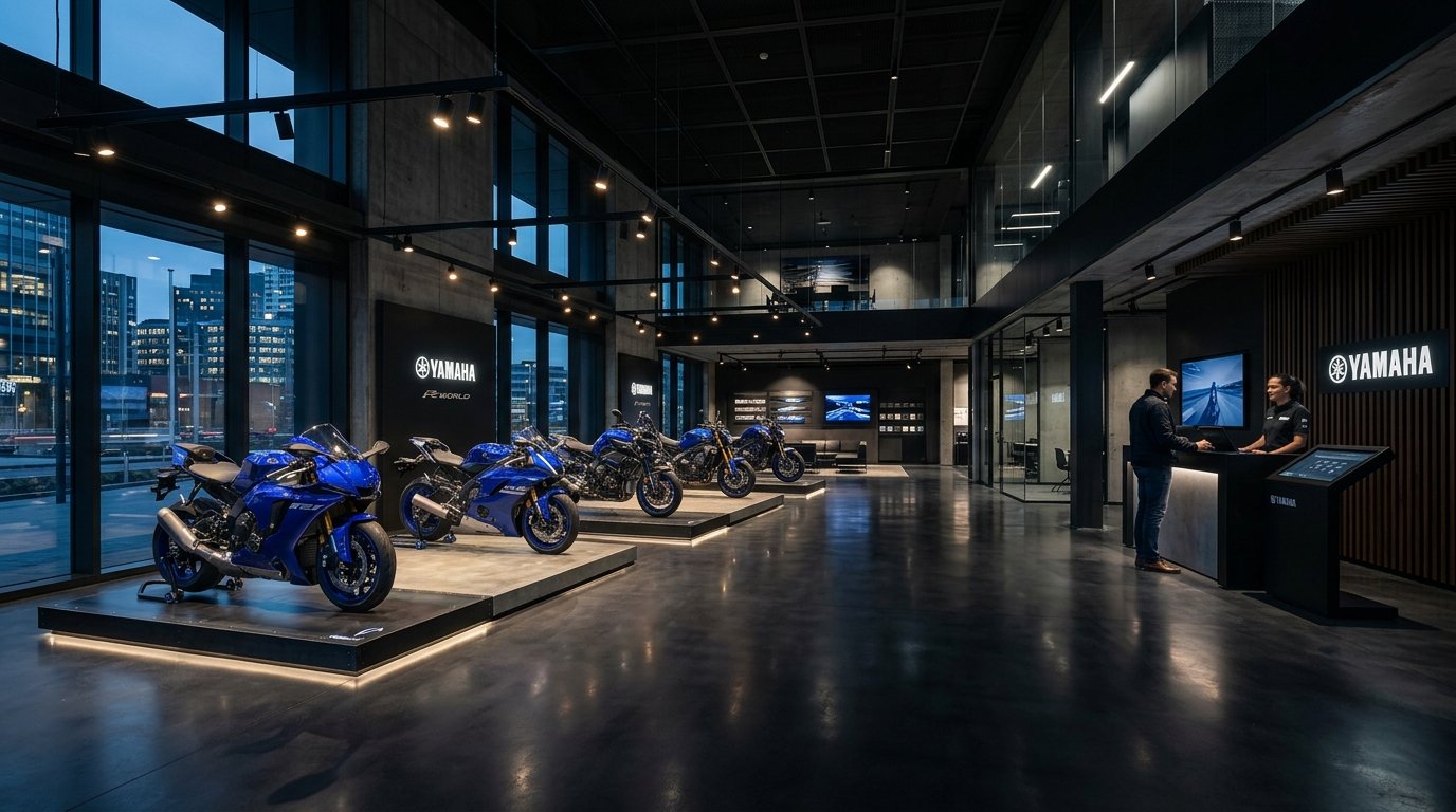 Sri Maaruthi Motors Showroom Floor